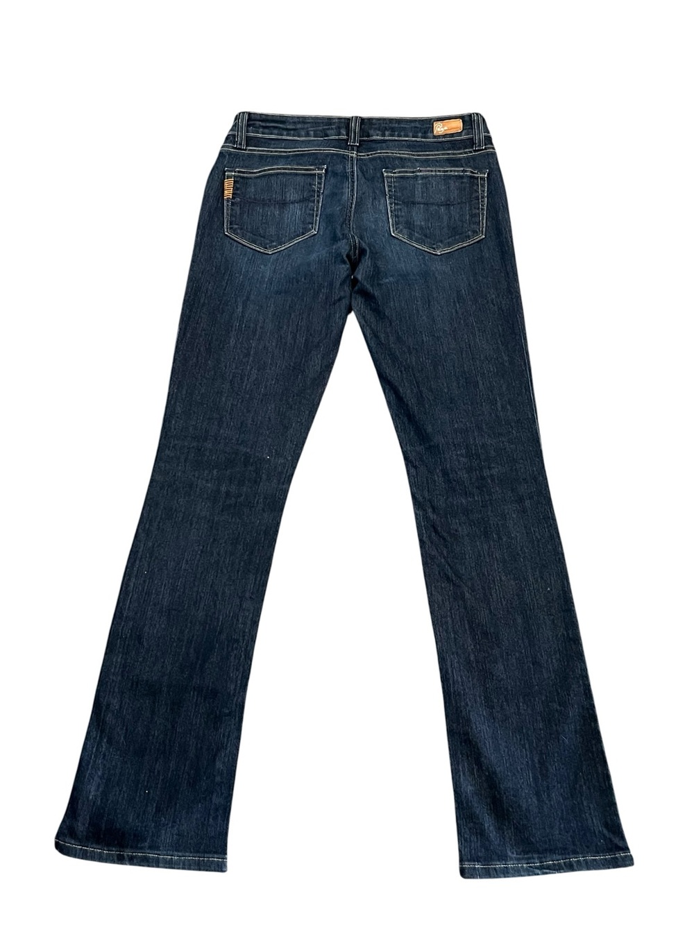 PAIGE | Dark Blue Straight-Leg Jeans | Size 27 - Picture 9 of 10